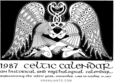 1987 Celtic Calendar